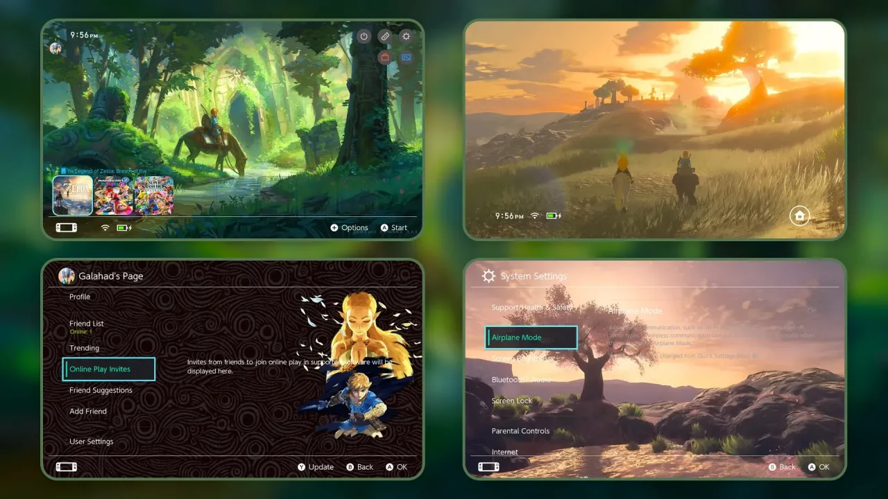 BoTW theme | Switch Theme Packs | Themezer