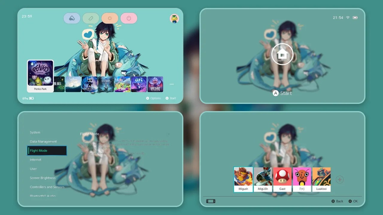 Vendi-pack | Switch Theme Packs | Themezer