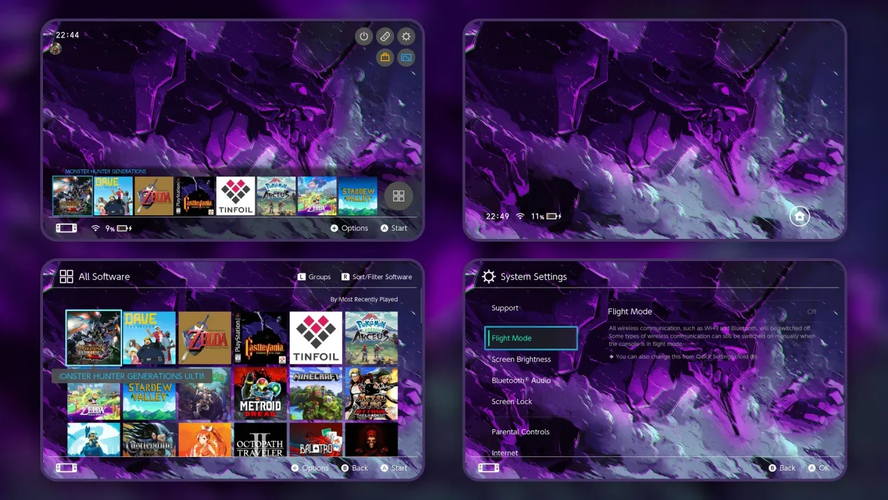 Eva 03 | Switch Theme Packs | Themezer
