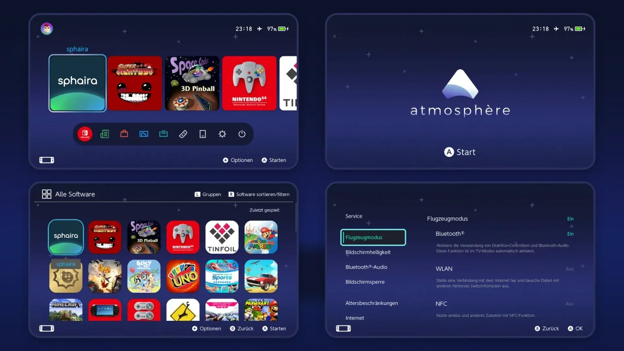 Atmosphere 2026 | Switch Theme Packs | Themezer
