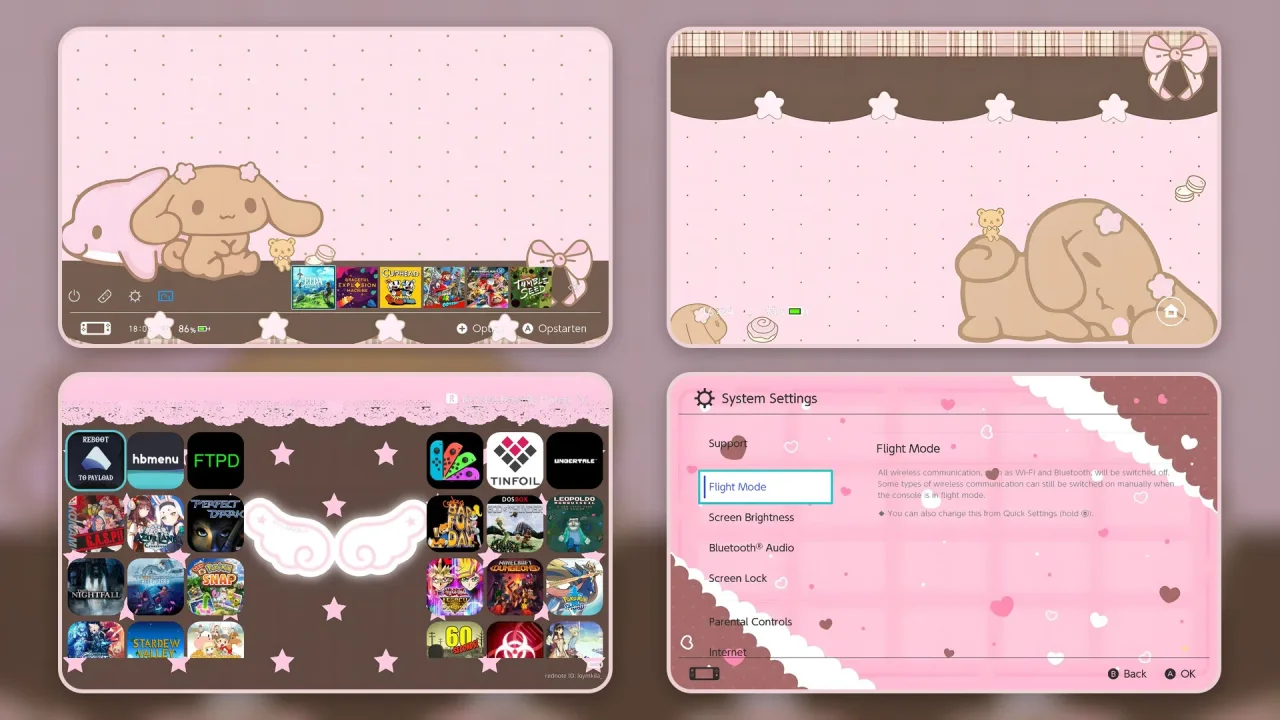 Mocha Pack | Switch Theme Packs | Themezer