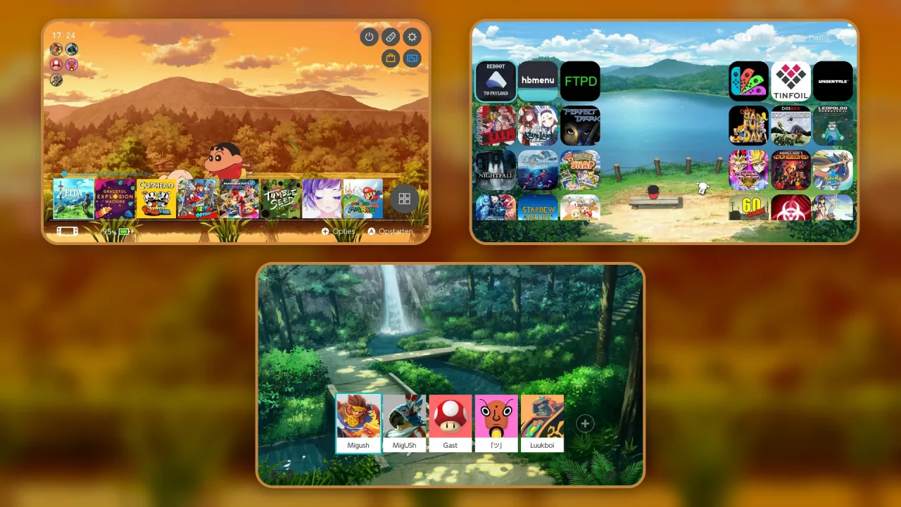 Shin-Chan Switch | Switch Theme Packs | Themezer