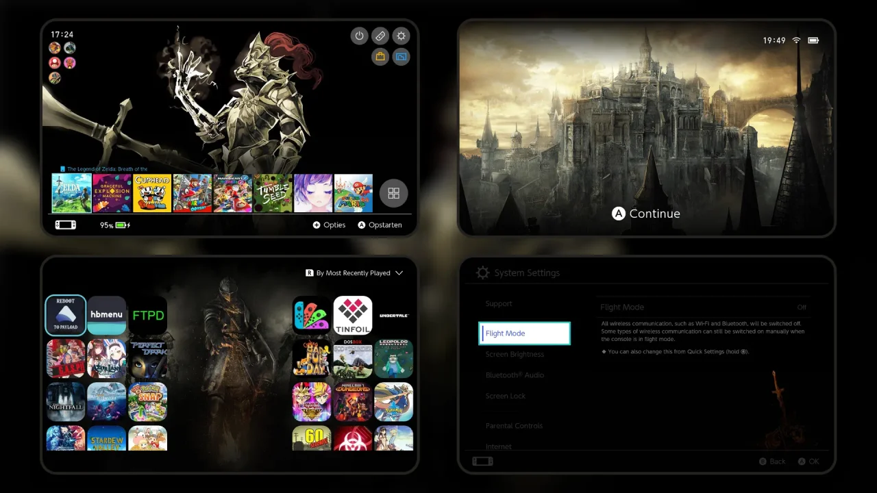 Dark Souls | Switch Theme Packs | Themezer