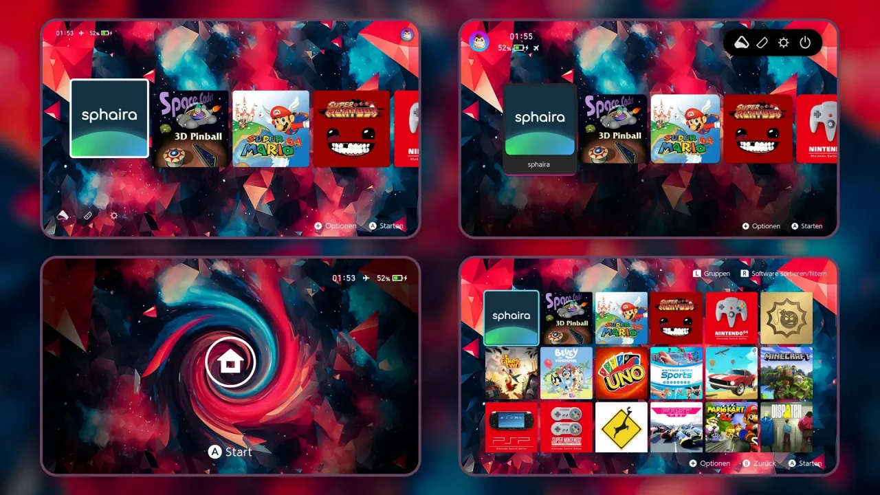 NeoFlux | Switch Theme Packs | Themezer