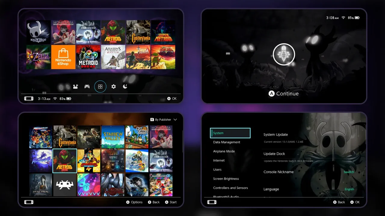 T-HK | Switch Theme Packs | Themezer