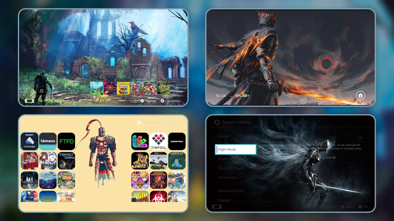 DARK SOULS | Switch Theme Packs | Themezer