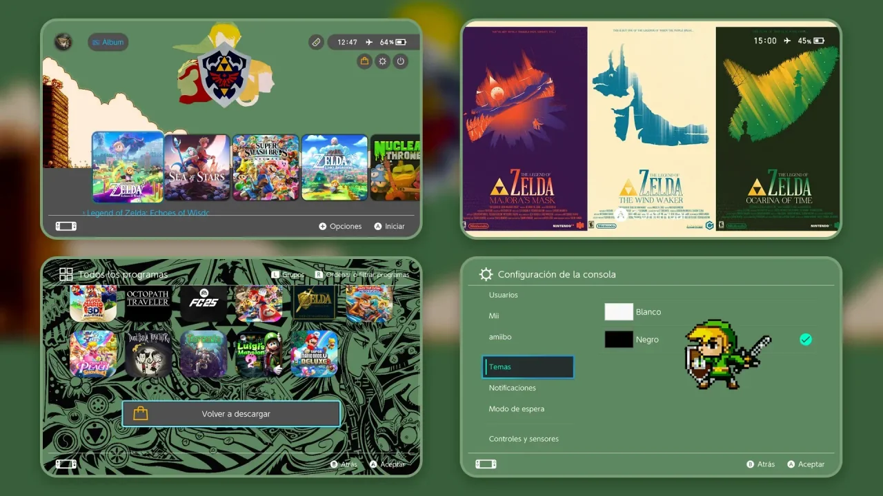 The Legend of Zelda | Switch Theme Packs | Themezer
