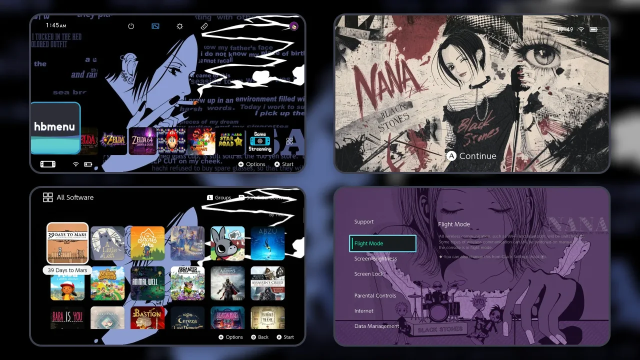 nana y2k | Switch Theme Packs | Themezer
