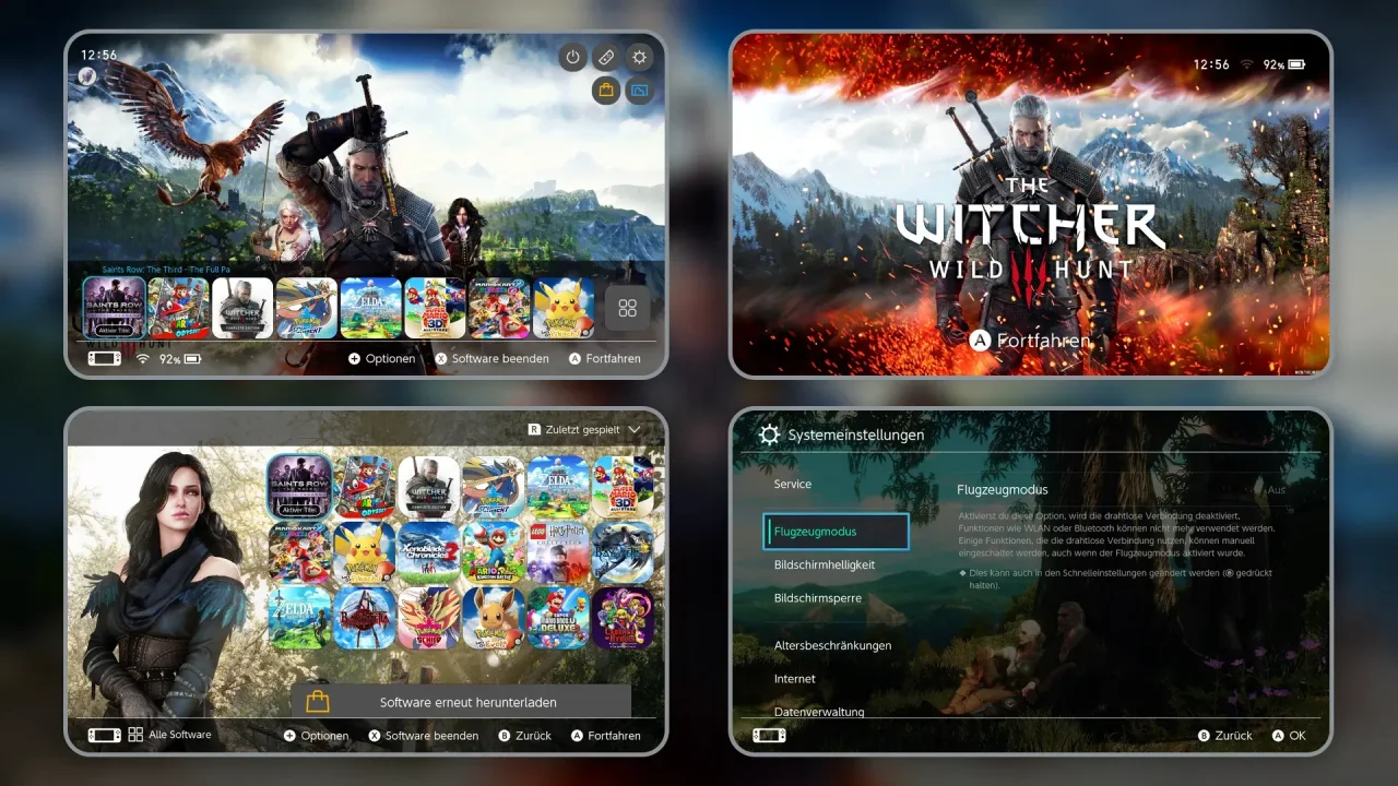 Witcher 3 | Switch Theme Packs | Themezer