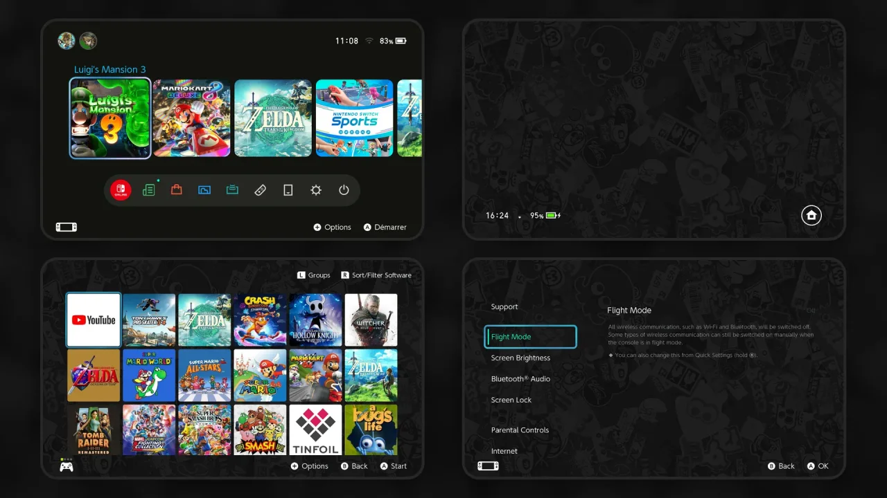 SplatoonZ | Switch Theme Packs | Themezer