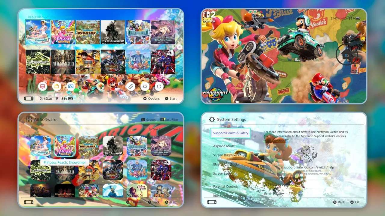 Mario Kart World Theme | Switch Theme Packs | Themezer