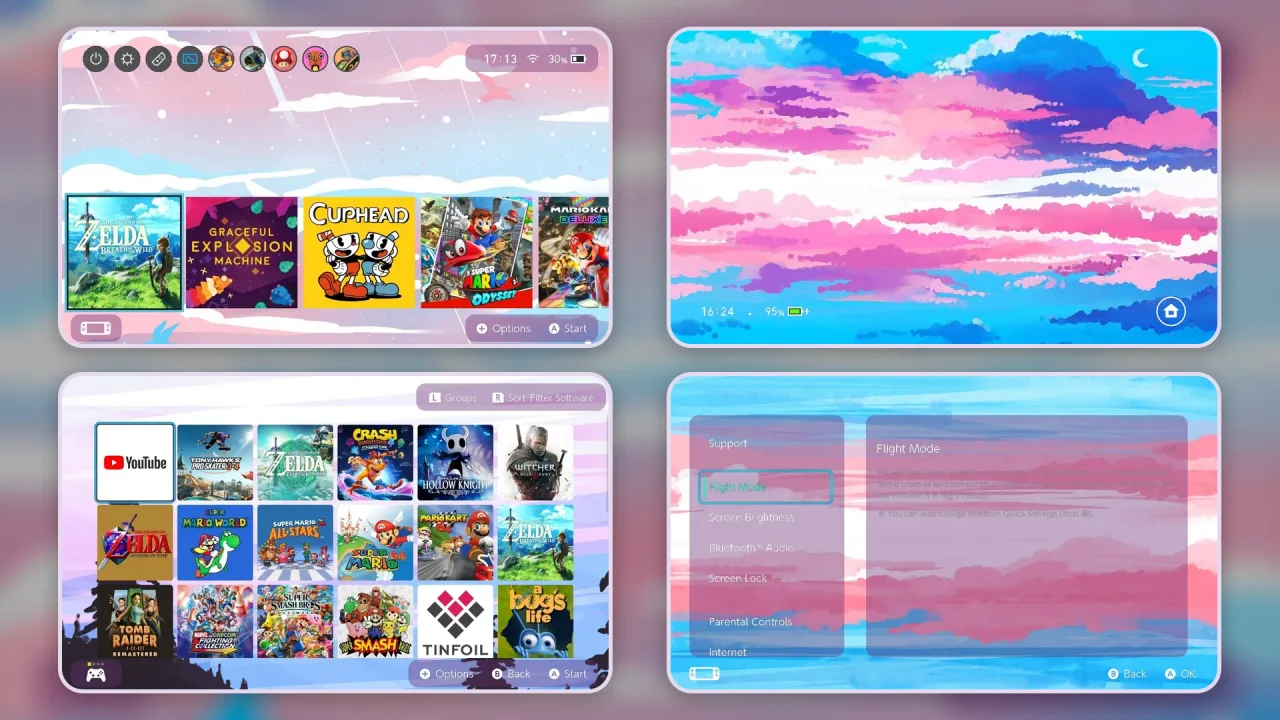Transgender theme pack | Switch Theme Packs | Themezer