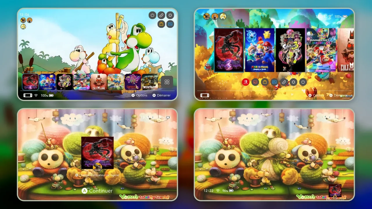 Yoshi ultra pack | Switch Theme Packs | Themezer