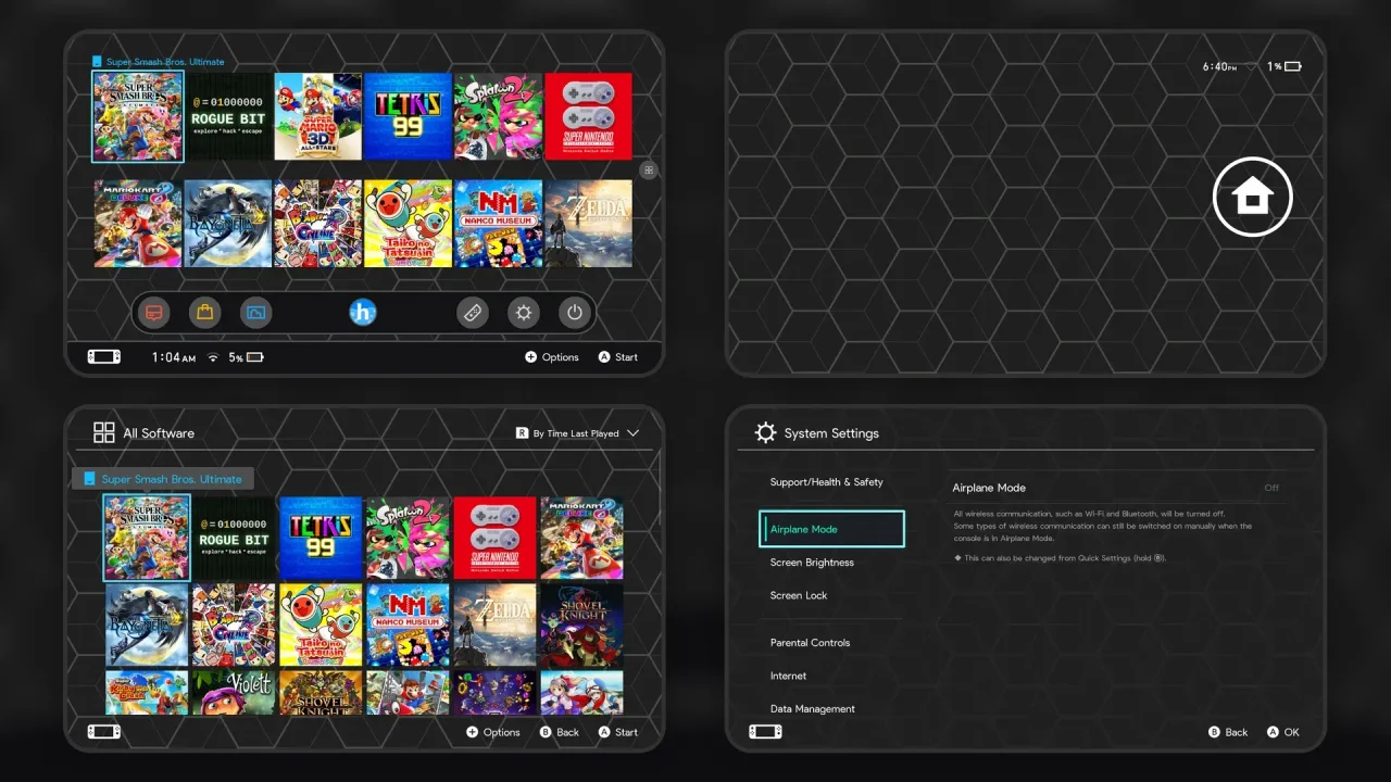 Dark Hex | Switch Packs | Themezer