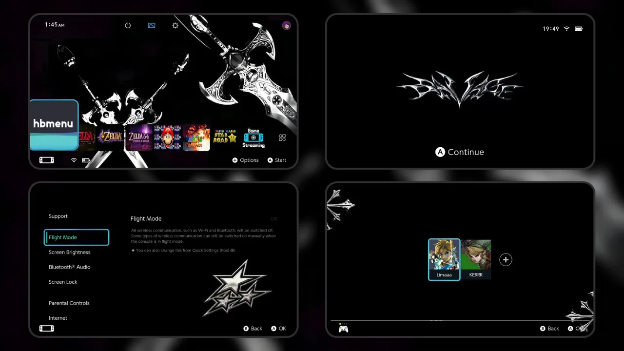 Aura Points Pack | Switch Theme Packs | Themezer