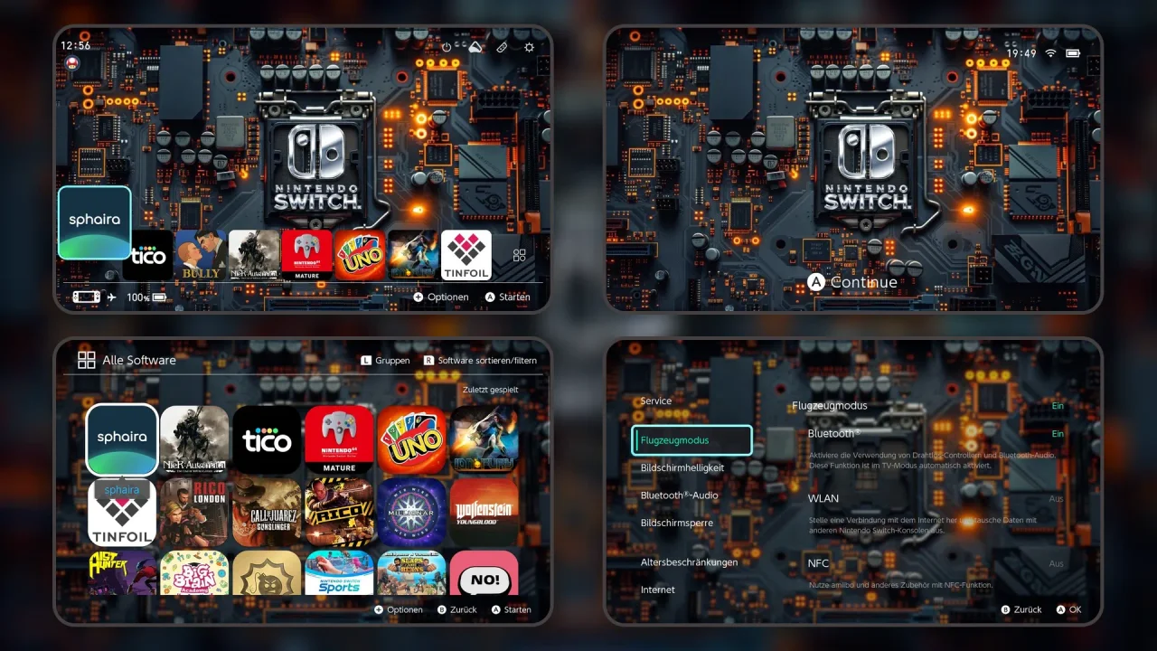 Mainboard V2 Animated Icons | Switch Theme Packs | Themezer