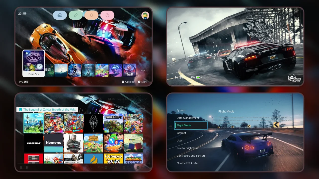 Need for speed | Switch Theme Packs | Themezer