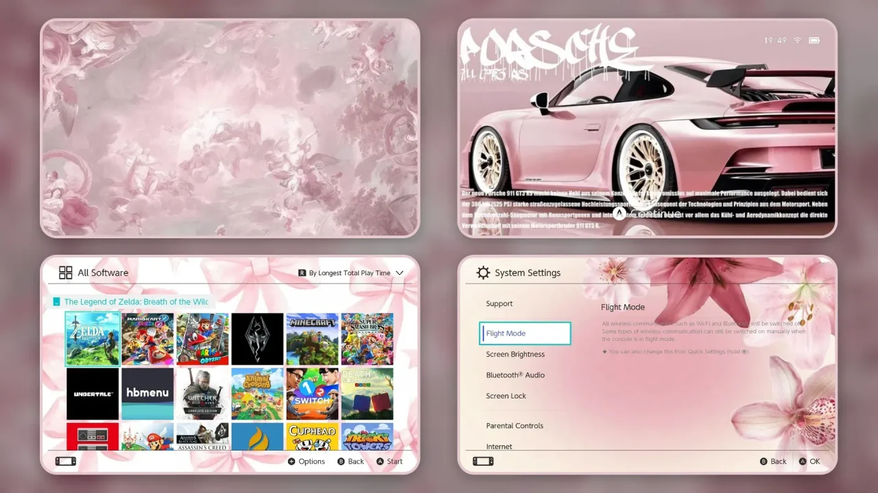 Ultra Pink Themes | Switch Packs | Themezer