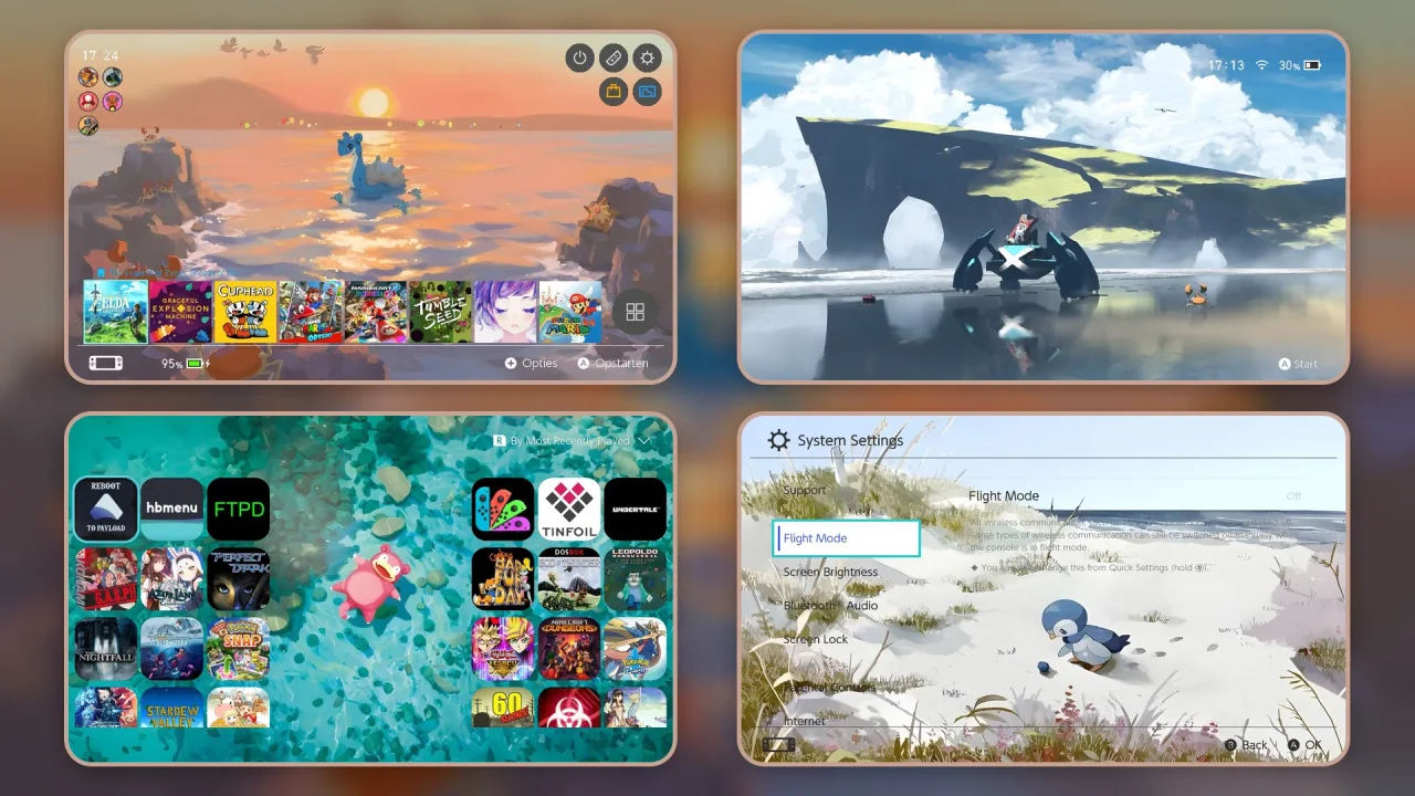 Pokemon Pack | Switch Theme Packs | Themezer