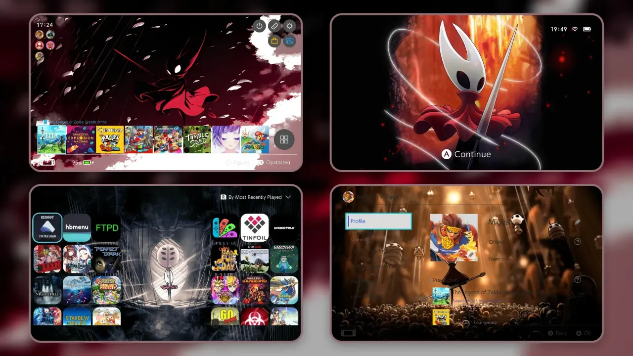 Silksong-Pack | Switch Theme Packs | Themezer