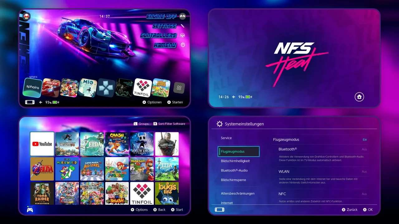 NFS HEAT | Switch Theme Packs | Themezer