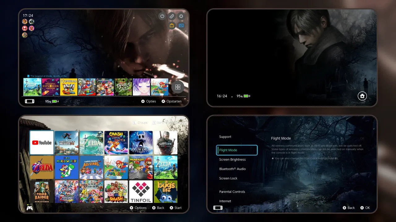 Resident evil 4 remake | Switch Theme Packs | Themezer