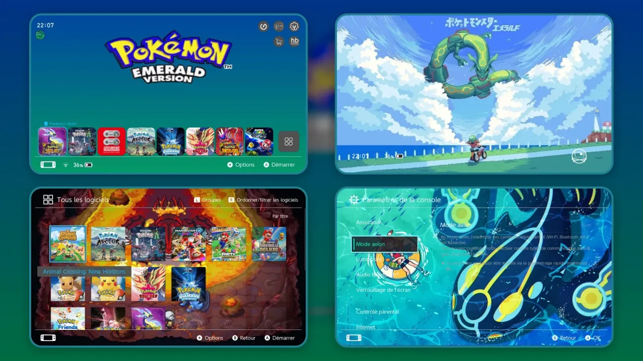 Pokemon Simple Theme | Switch Theme Packs | Themezer