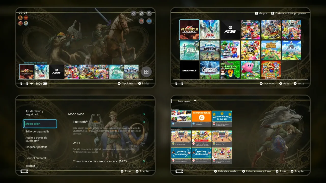 Zelda Twilight Princess HD Theme | Switch Theme Packs | Themezer