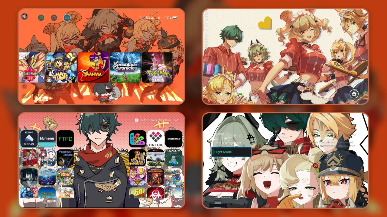 sons of calydon pack | Switch Theme Packs | Themezer