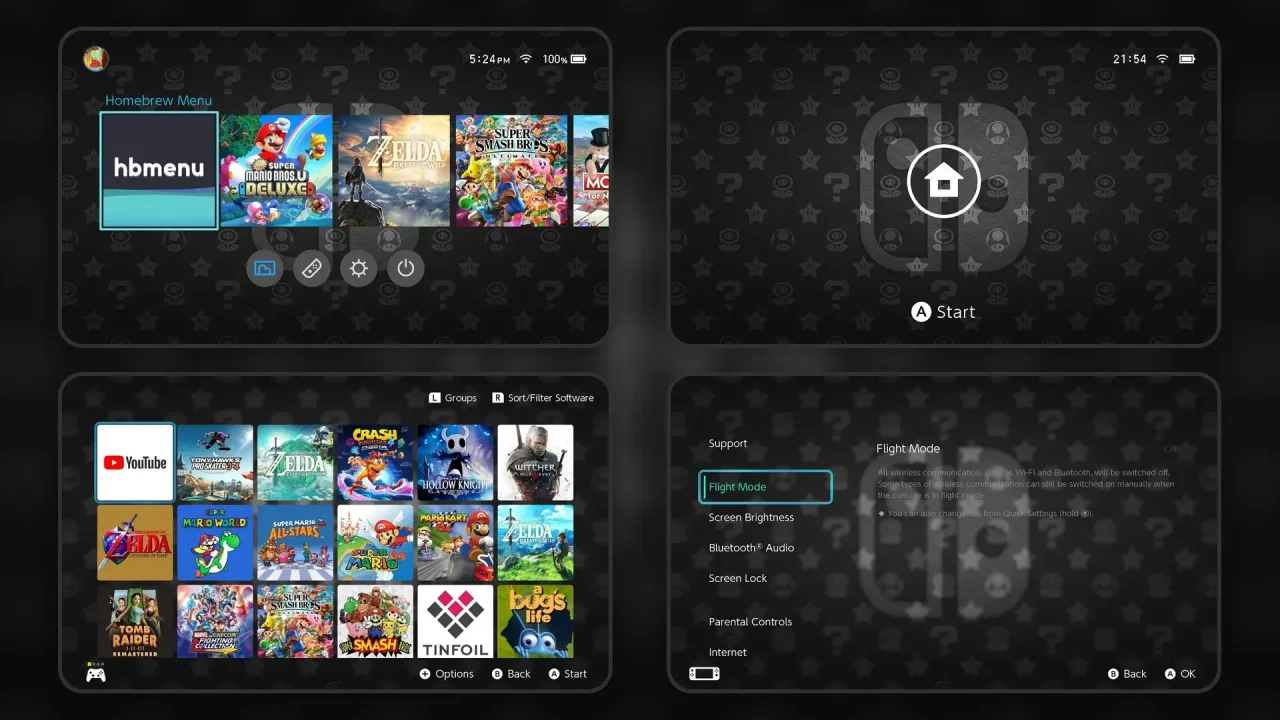 Switch Pack | Switch Theme Packs | Themezer
