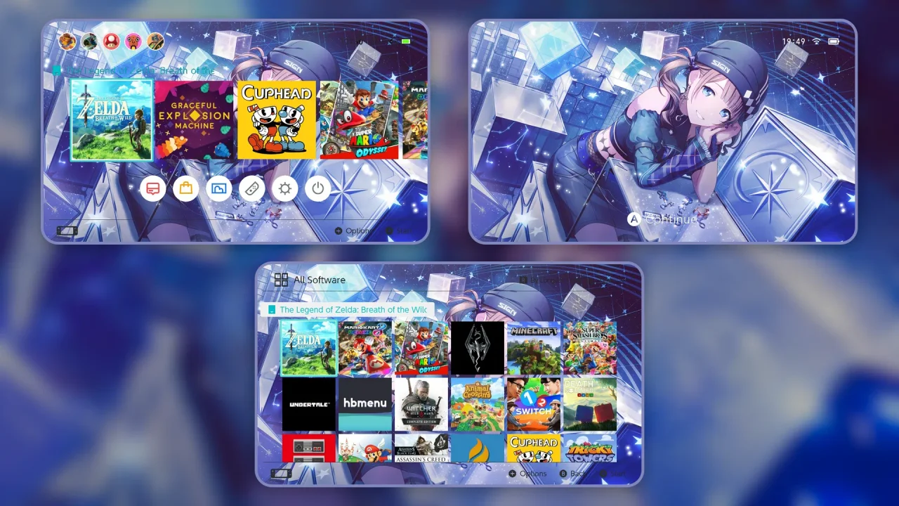 honami | Switch Theme Packs | Themezer