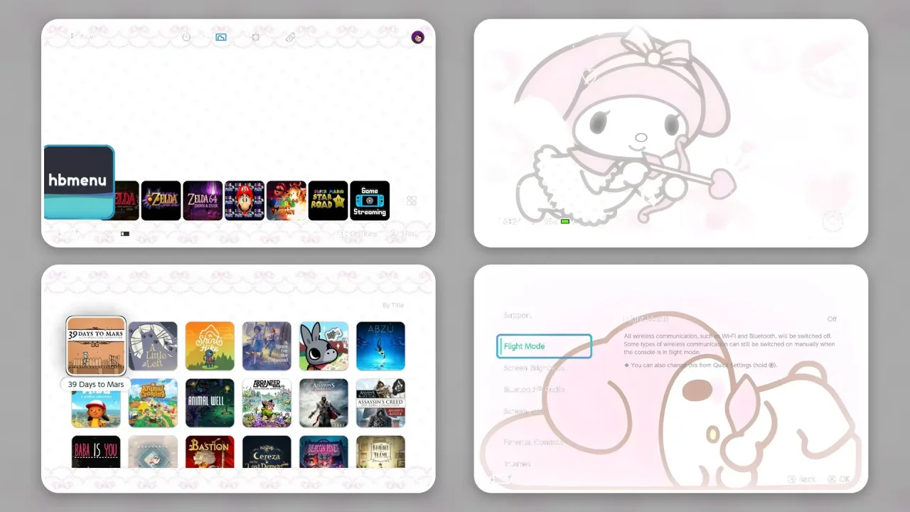 My melody | Switch Theme Packs | Themezer