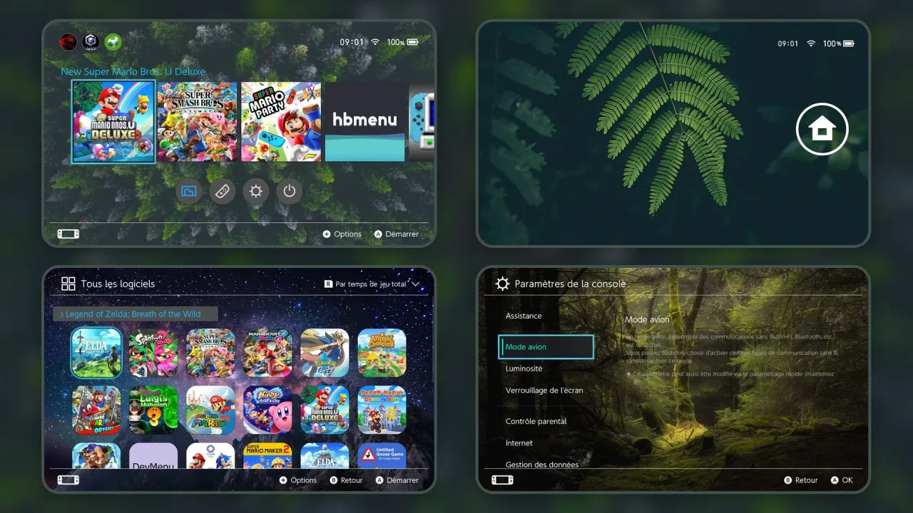 NaturNX | Switch Theme Packs | Themezer