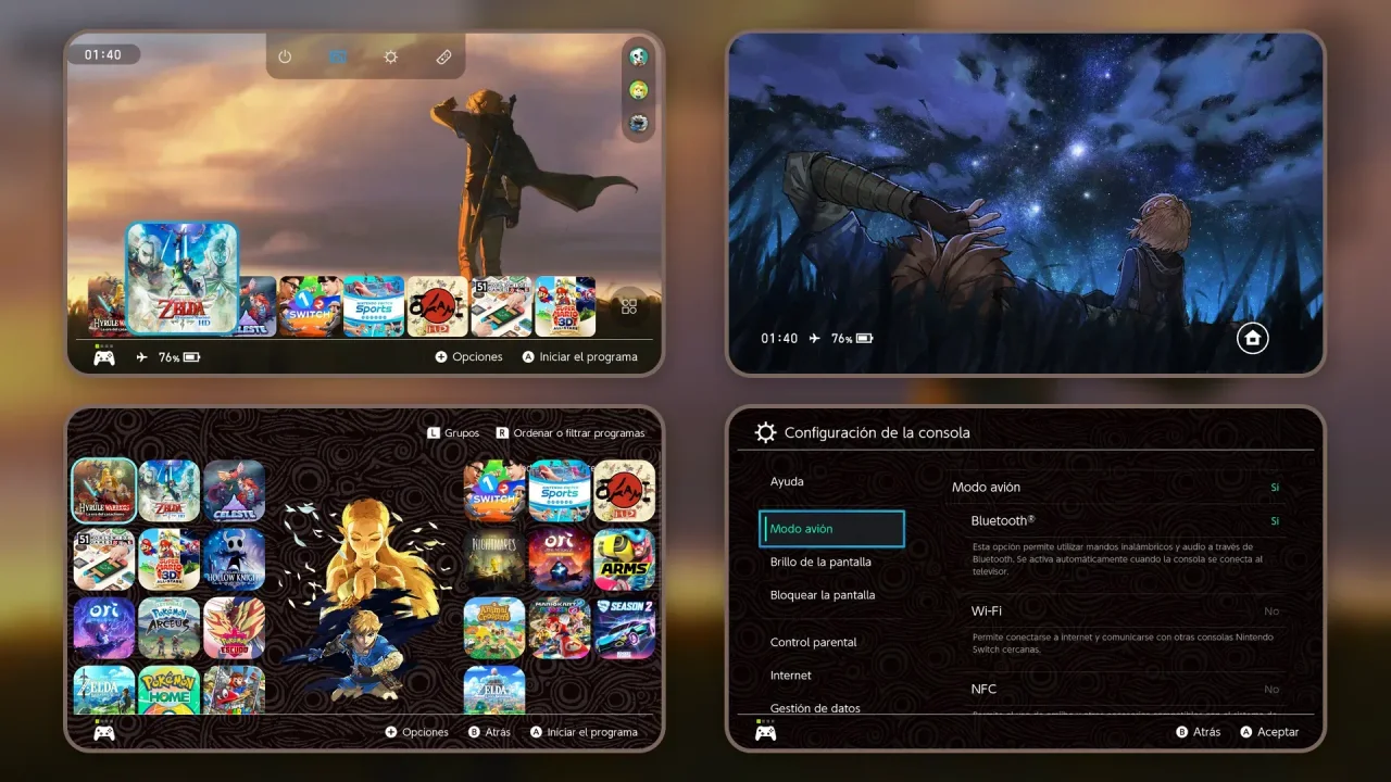 The Legend of Zelda BOTW Theme | Switch Theme Packs | Themezer