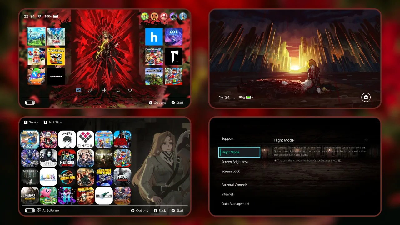TCTHM | Switch Theme Packs | Themezer