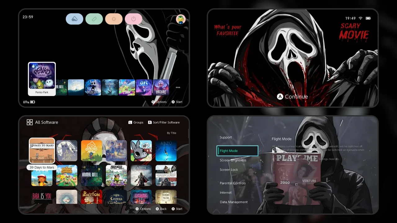Ghostface | Switch Packs | Themezer