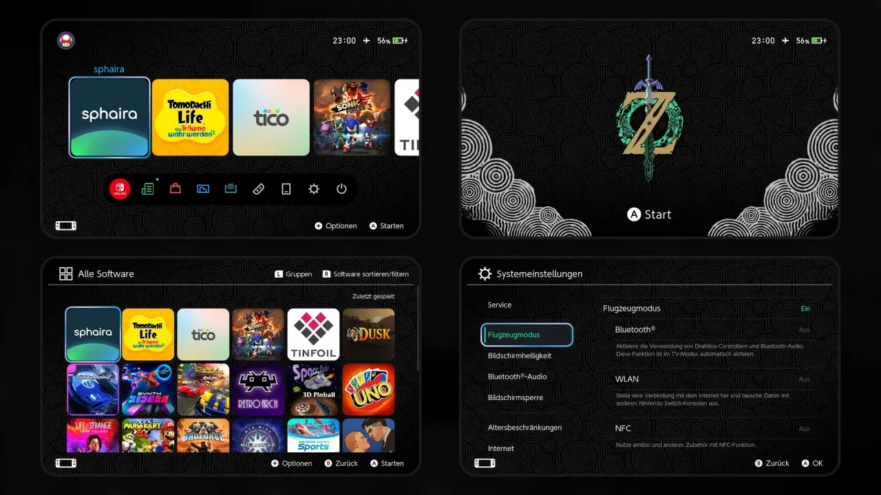 Zelda SW2 | Switch Theme Packs | Themezer