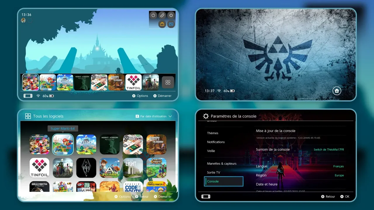 Zelda Theme 4Switch | Switch Theme Packs | Themezer