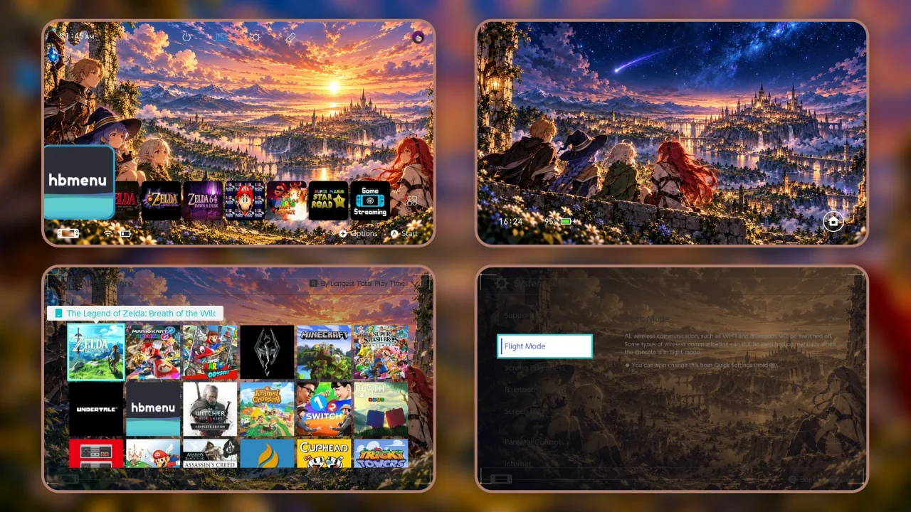 Mushoku Tensei - Journey of Magic | Switch Theme Packs | Themezer