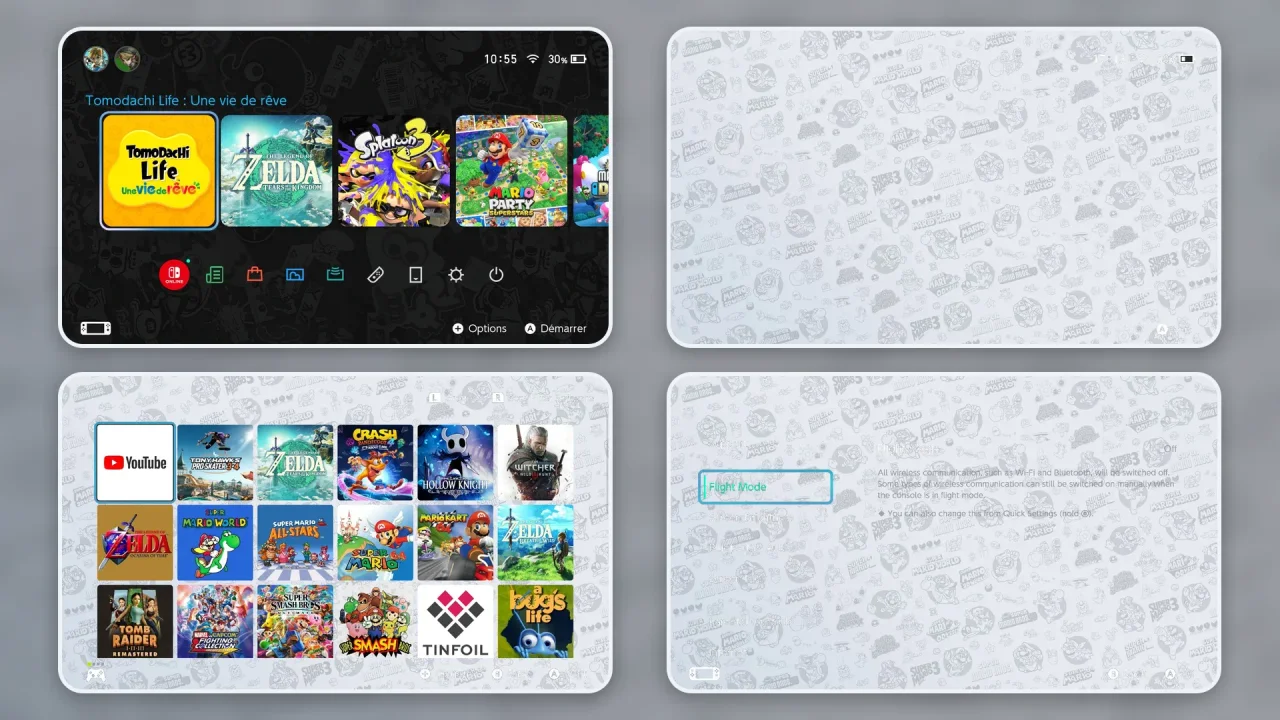 MarioZ | Switch Theme Packs | Themezer