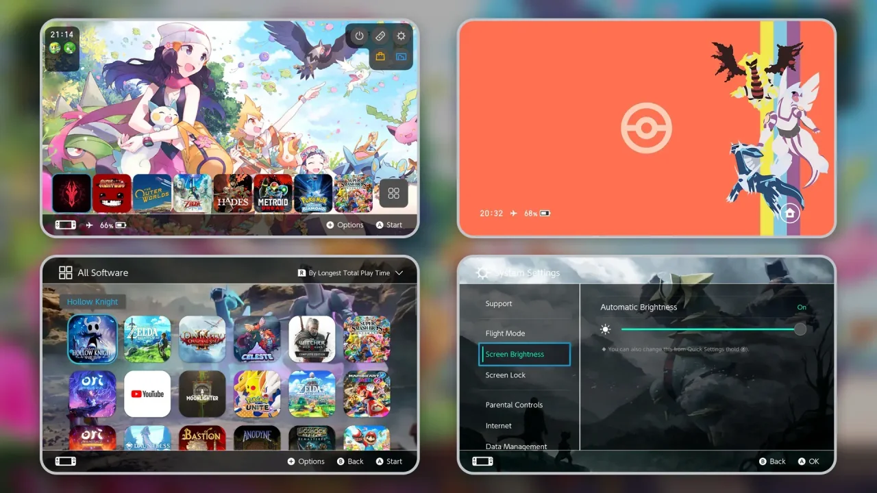 A Pokemon Theme | Switch Theme Packs | Themezer