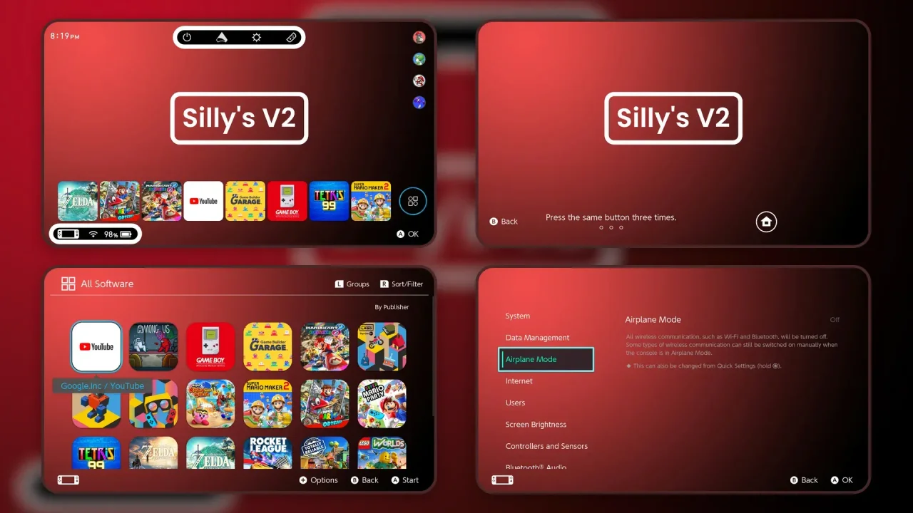 Silly's V2 | Switch Packs | Themezer