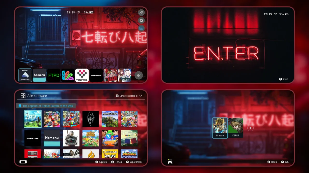 Signs | Switch Theme Packs | Themezer