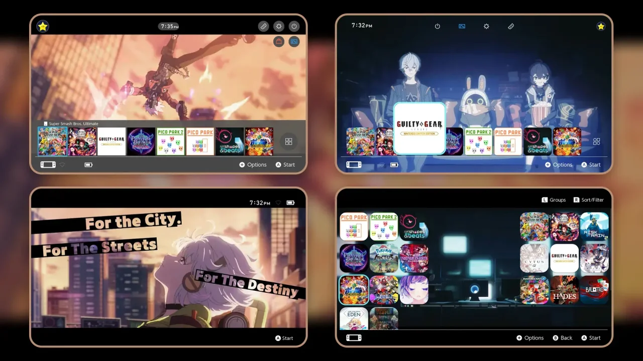 Zenless Zone Zero -- For The Destiny -- Full Pack | Switch Theme Packs ...