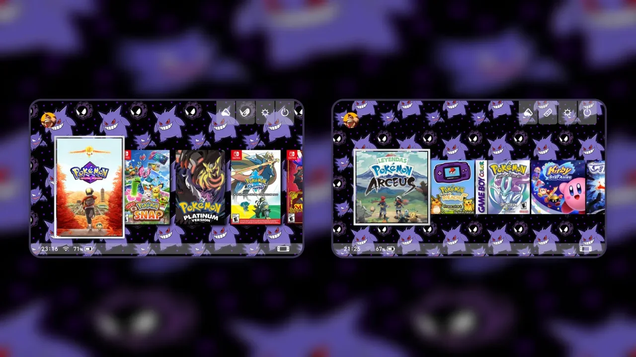 Genwunner Ghosts, El Gato Fiestero | Switch Theme Packs | Themezer