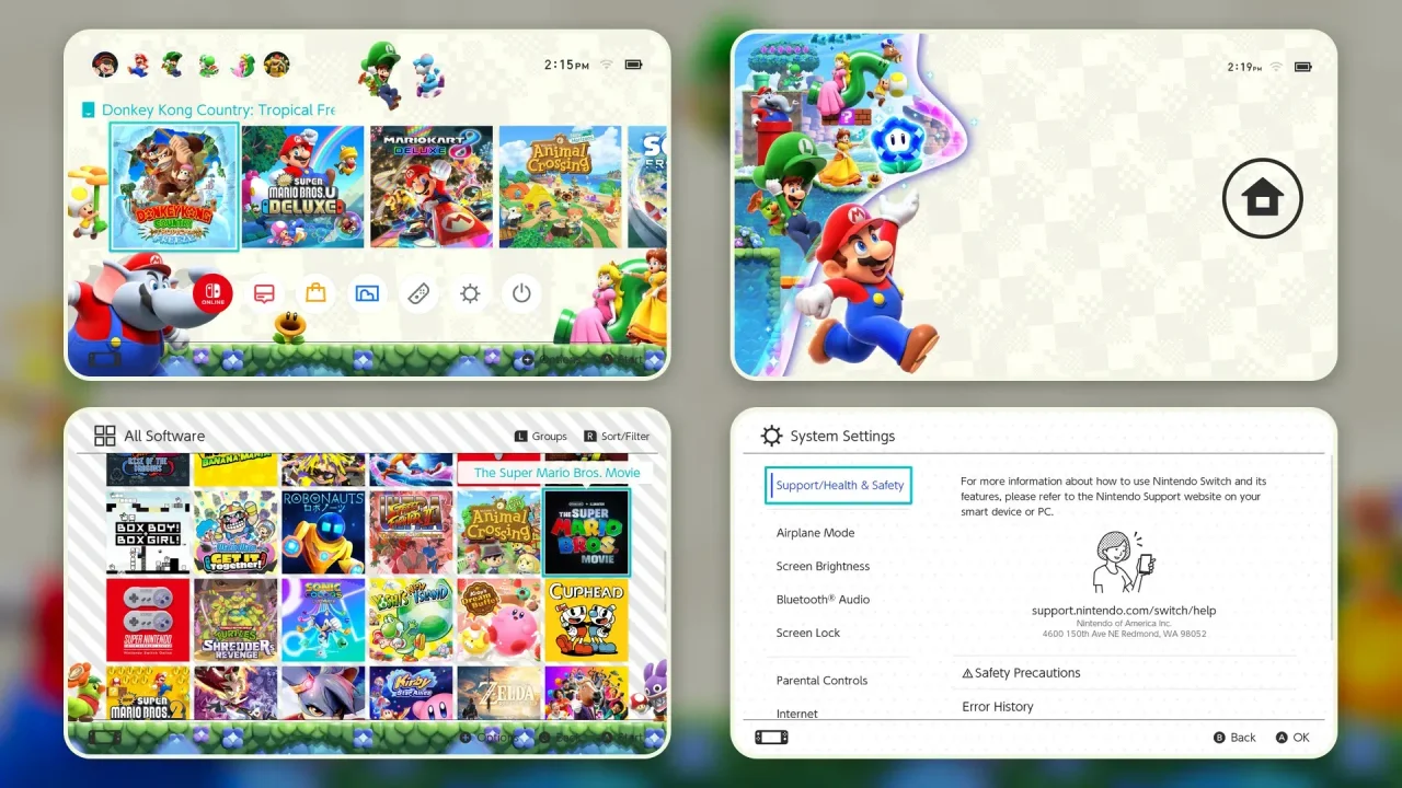Super Mario Bros. Wonder Theme | Switch Theme Packs | Themezer