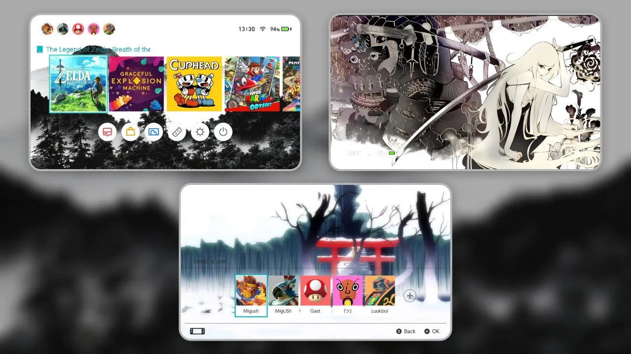 Monogatari nc | Switch Theme Packs | Themezer