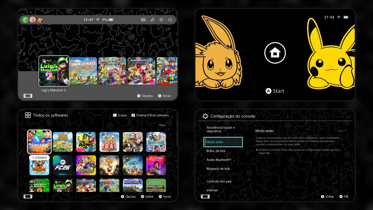 Pokemon Lets Go Special Edition | Switch Theme Packs | Themezer