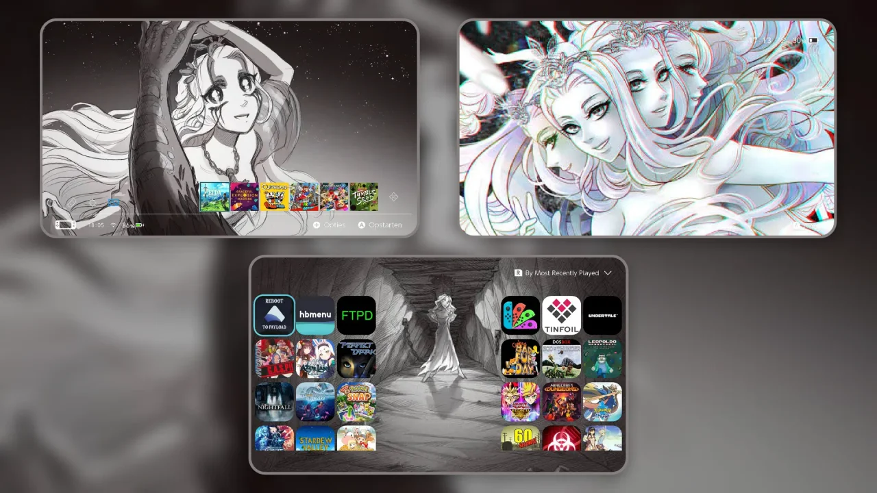 Slay The Princess | Switch Theme Packs | Themezer