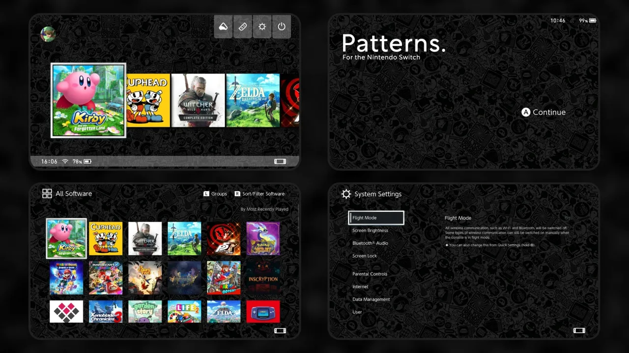 Patterns 1x1 Icons | Switch Theme Packs | Themezer